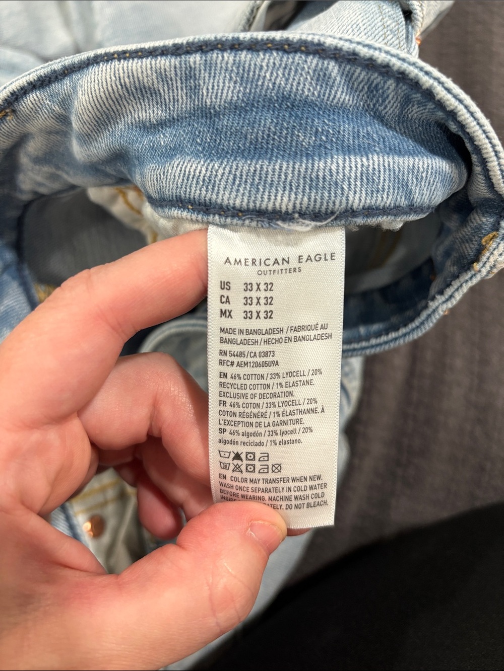 American Eagle Outfitters Slim Straight Jeans - Picture 2 of 5